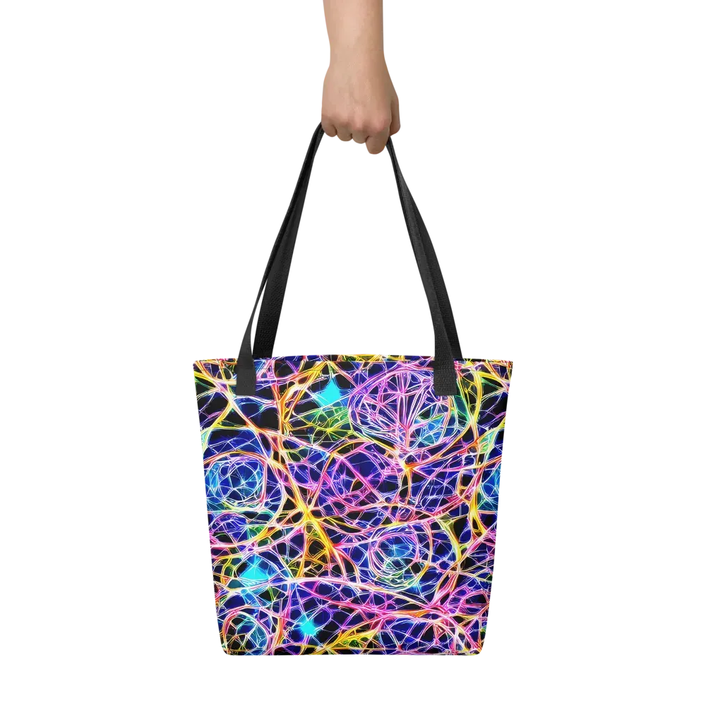 Laser Lace on Tote Bag — Front