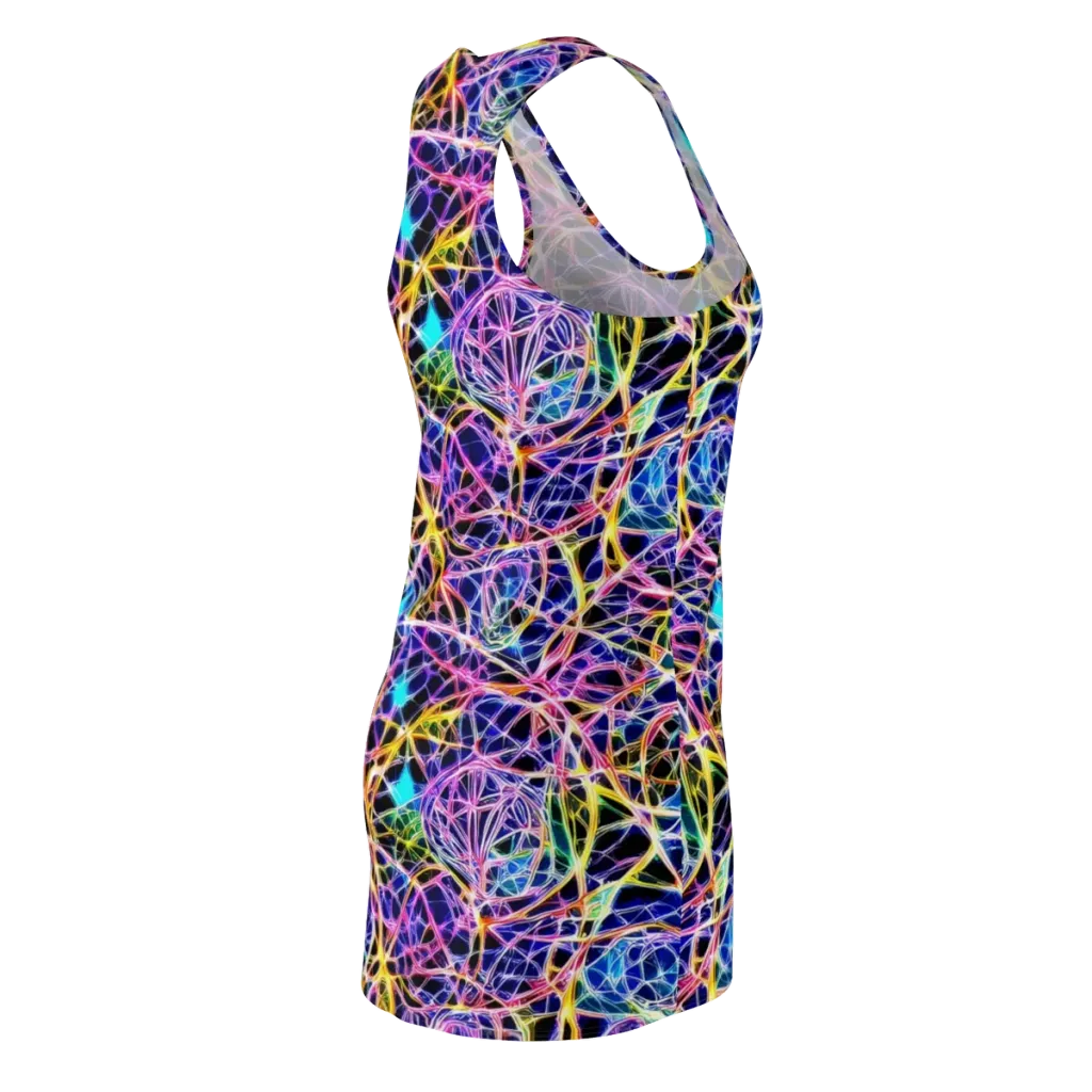 Laser Lace on Racerback Dress — Back Side