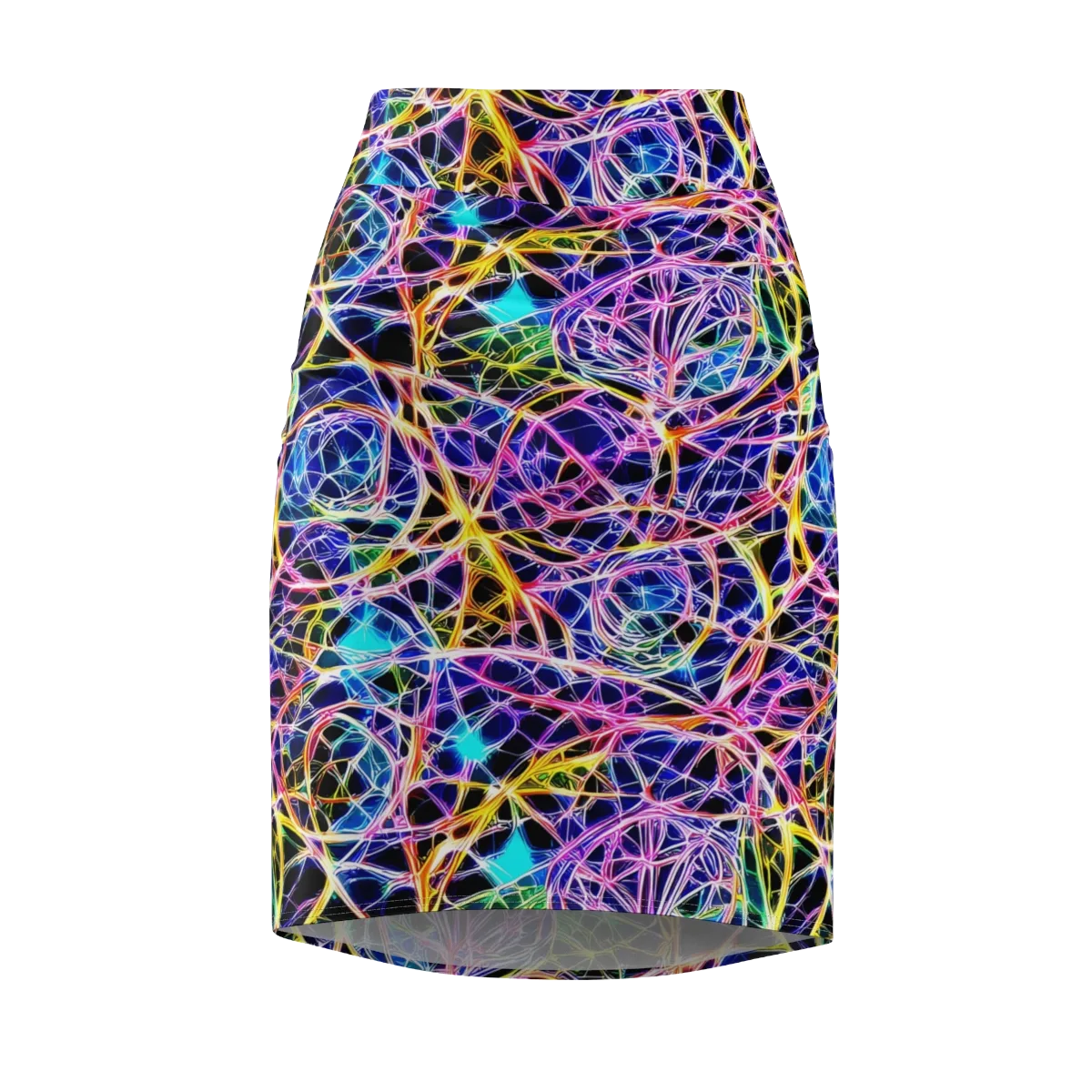 Laser Lace on Pencil Skirt — Front
