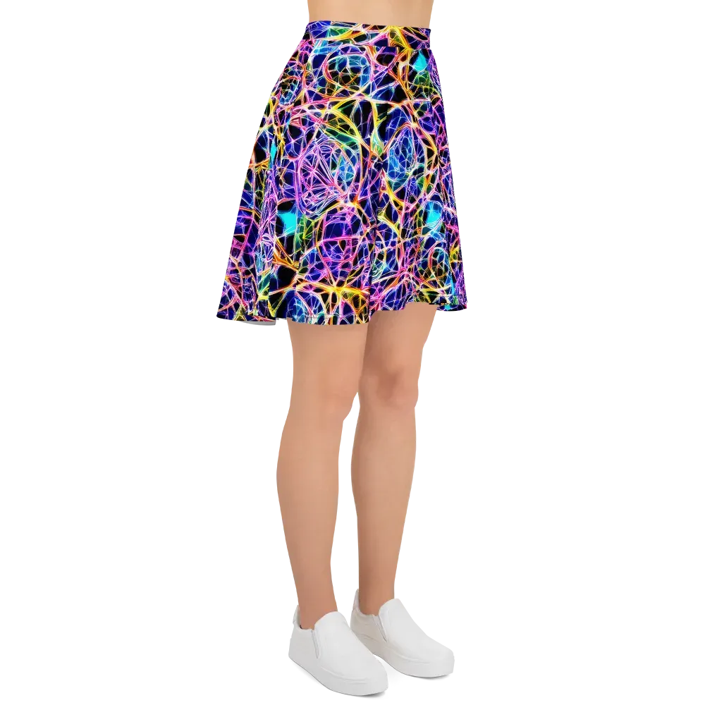 Laser Lace on Skater Skirt — Right