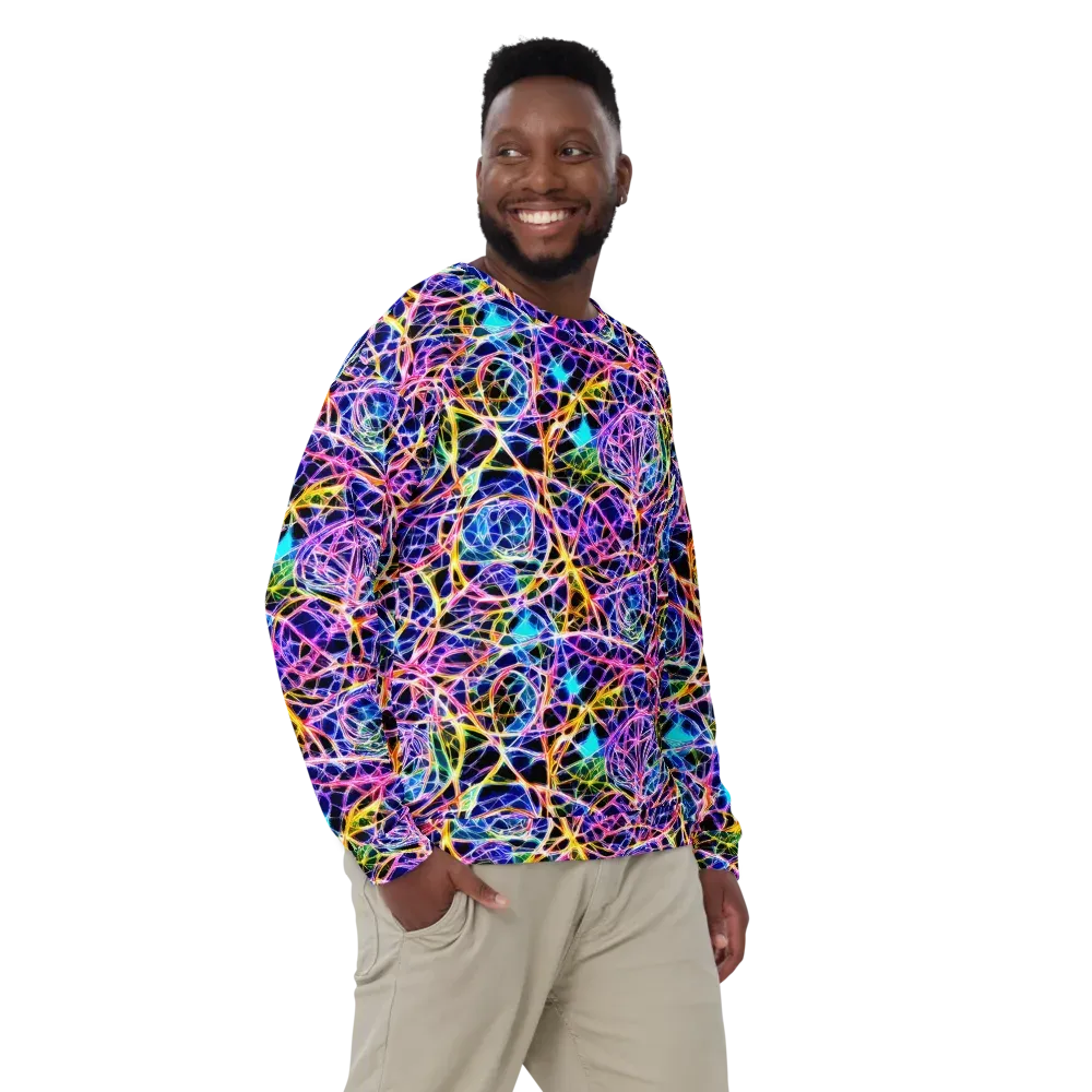 Laser Lace on Sweatshirt — Front