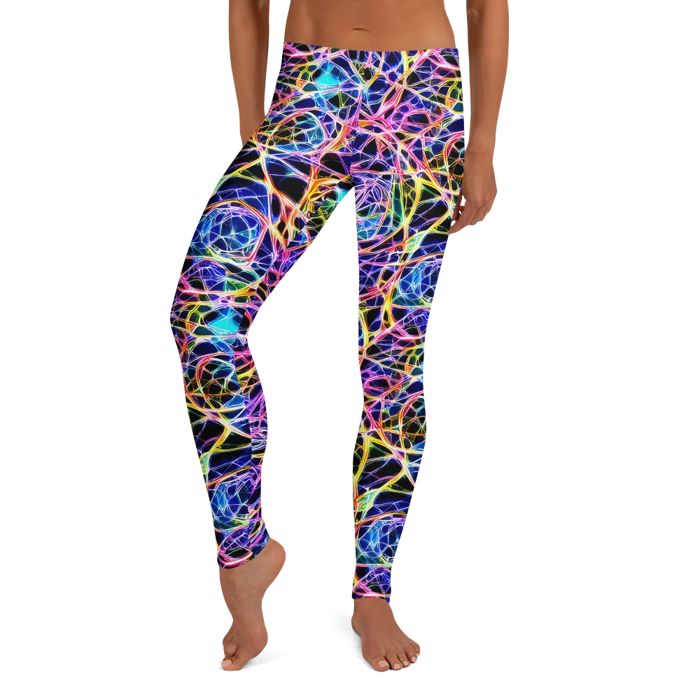 Laser Lace on Leggings — Front