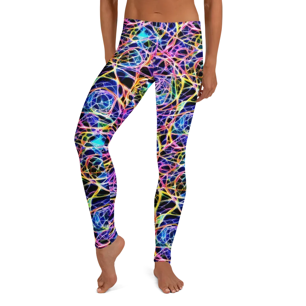 Laser Lace on Leggings — Front