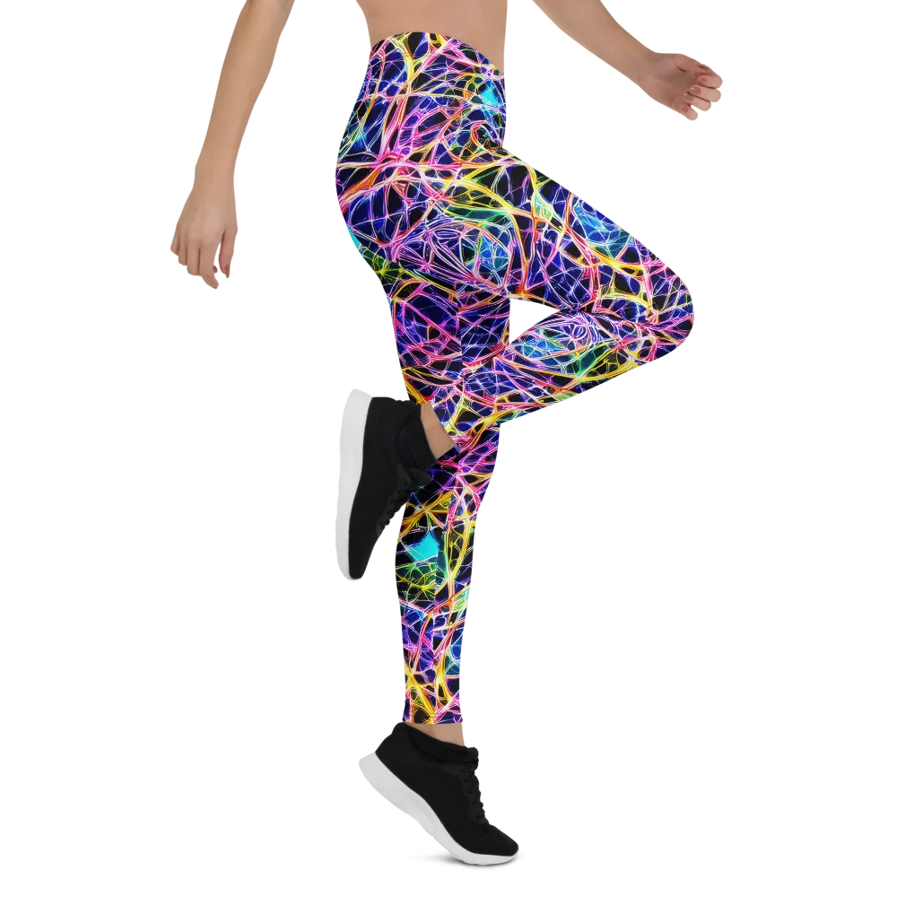 Laser Lace on Leggings — Right