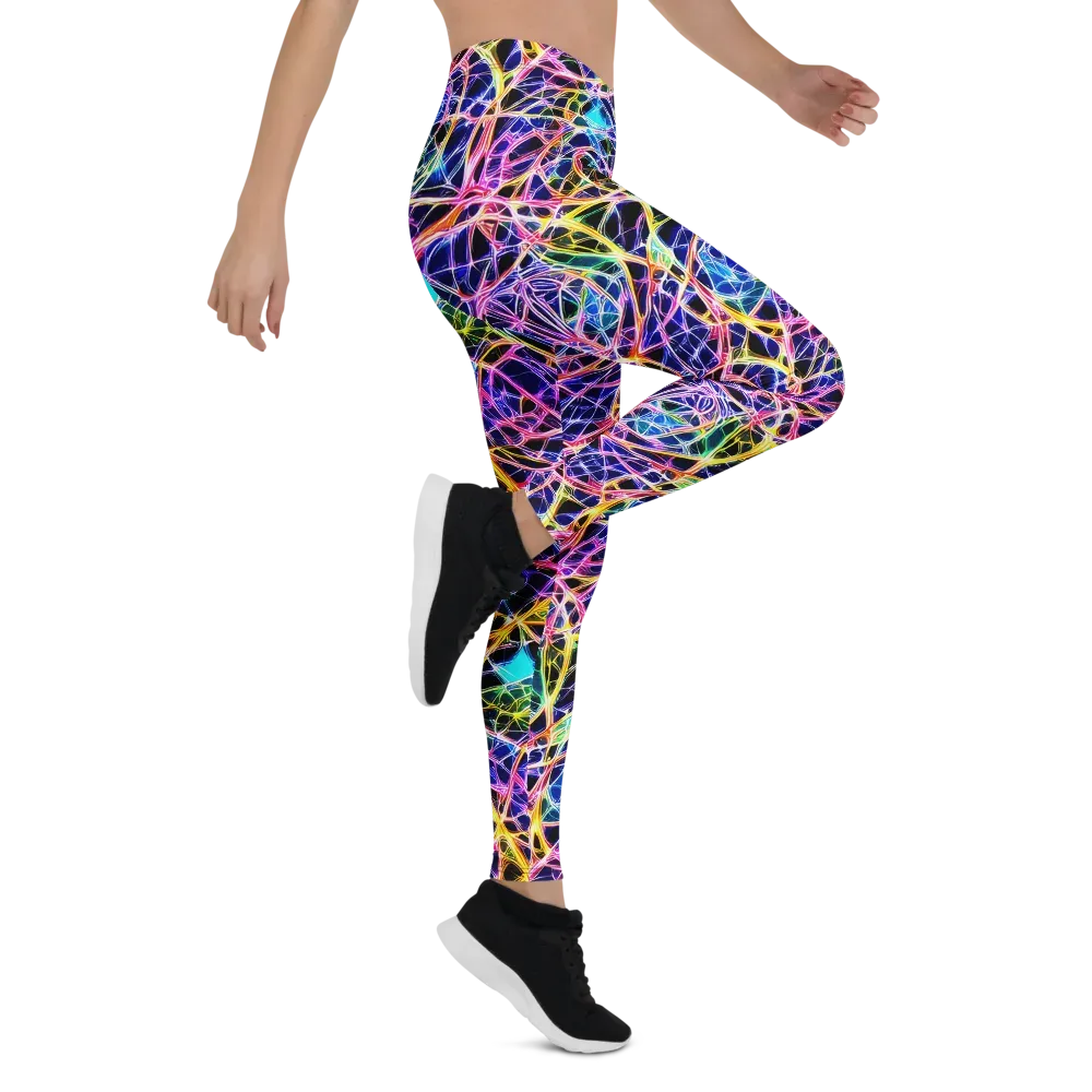 Laser Lace on Leggings — Right