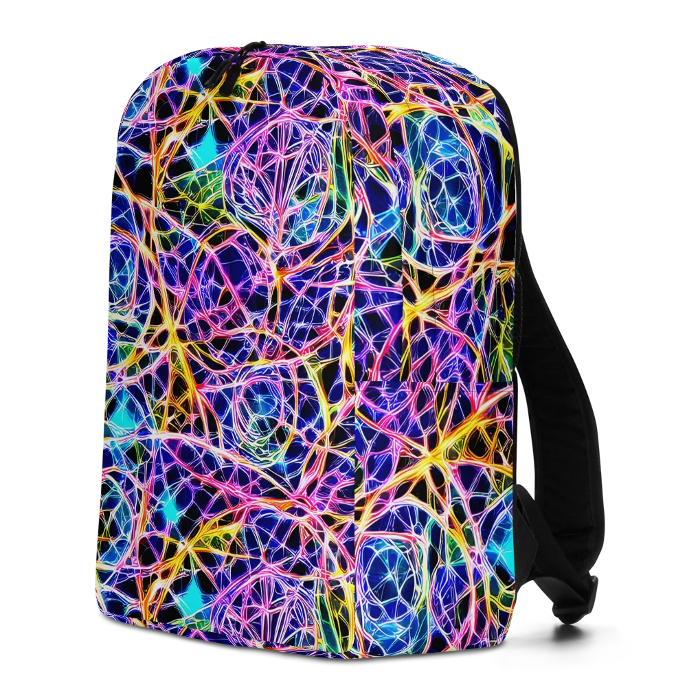 Laser Lace on Minimalist Backpack — Left