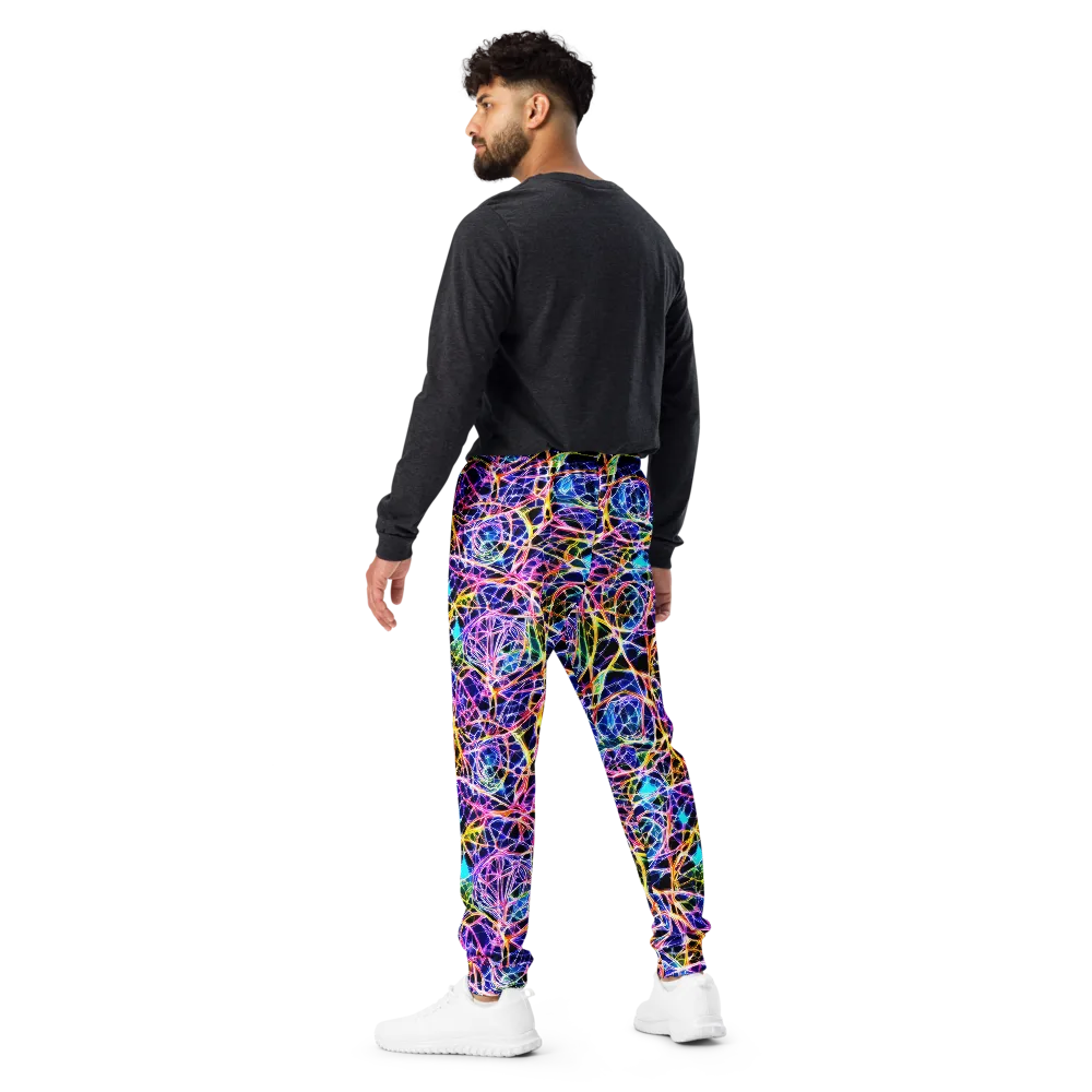 Laser Lace on Men's Joggers — Back
