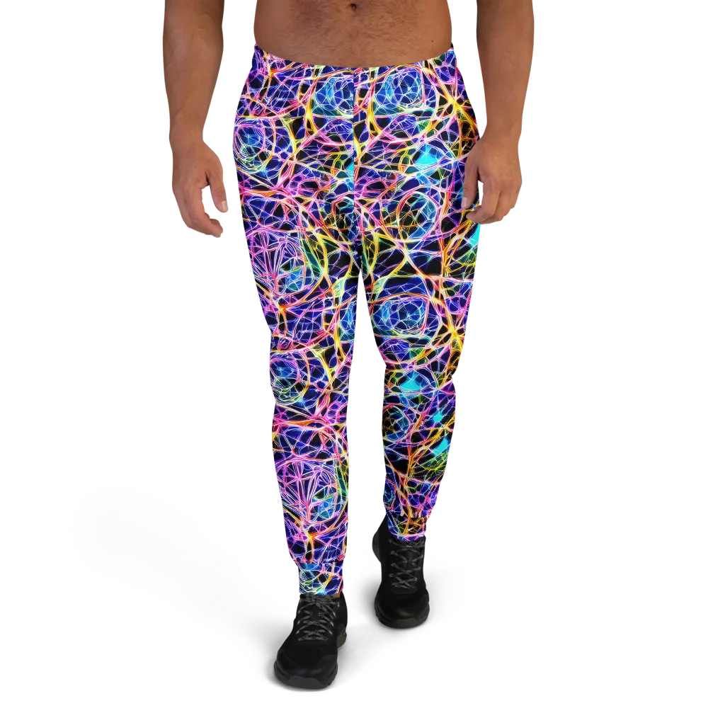Laser Lace on Men's Joggers — Front