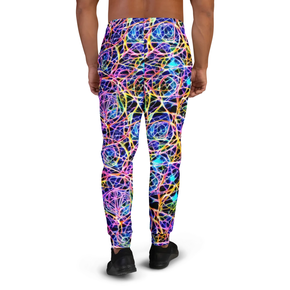 Laser Lace on Men's Joggers — Back