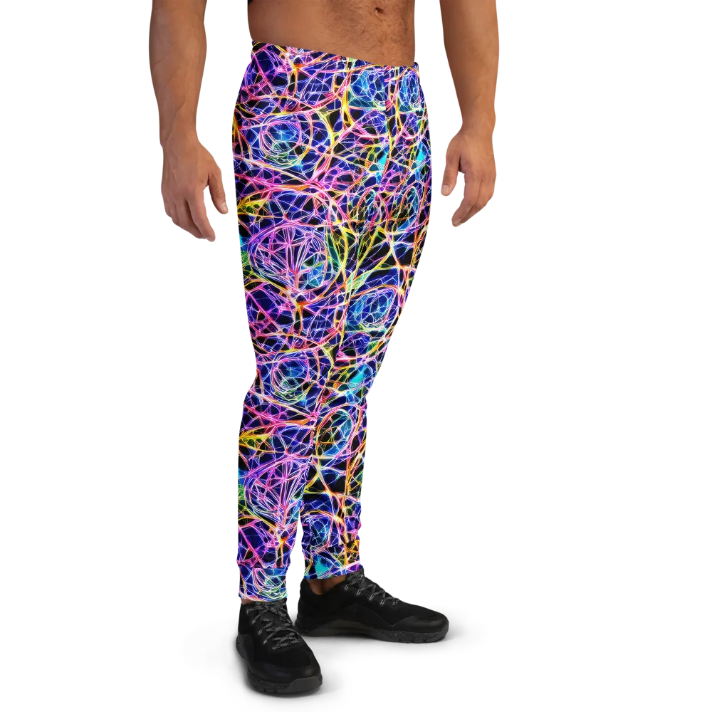Laser Lace on Men's Joggers — Right