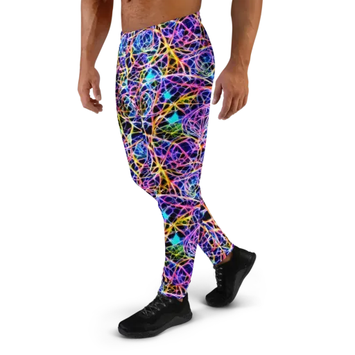 Laser Lace on a Men's Joggers