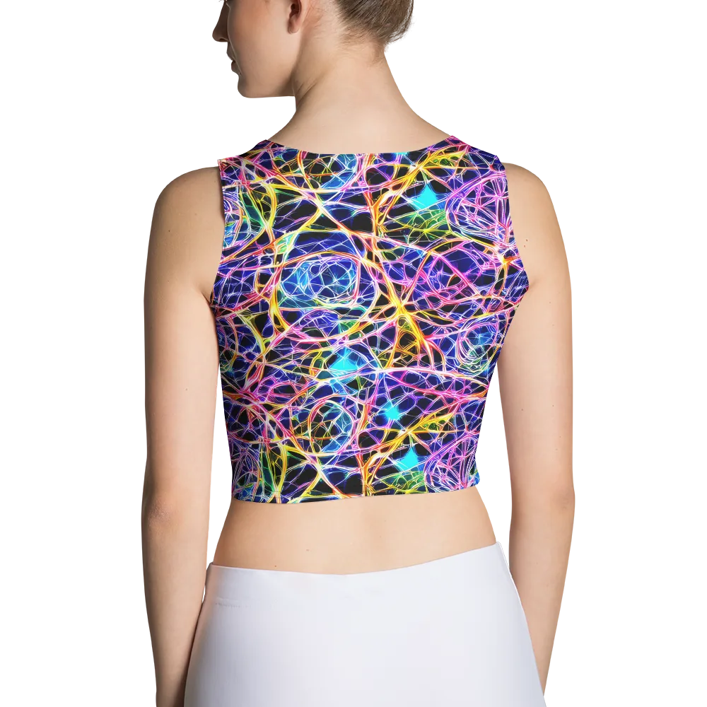 Laser Lace on Crop Top — Back