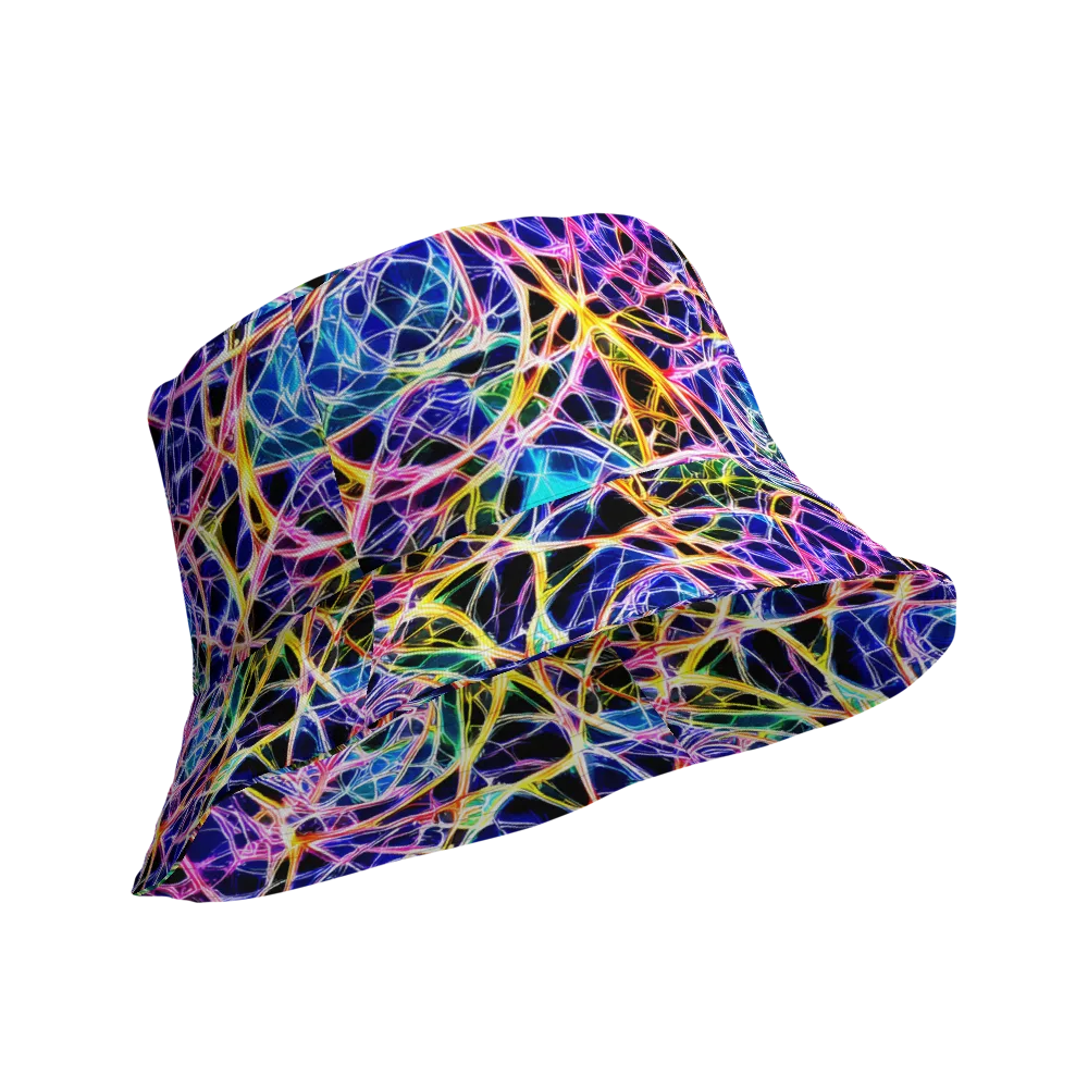 Laser Lace on Reversible Bucket Hat — Product details Outside