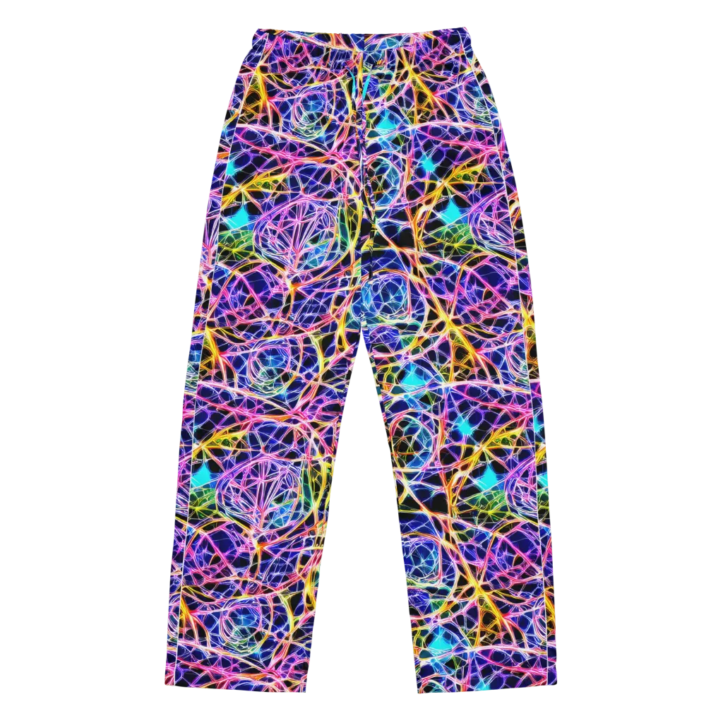 Laser Lace on Women's Pajama Pants — Front