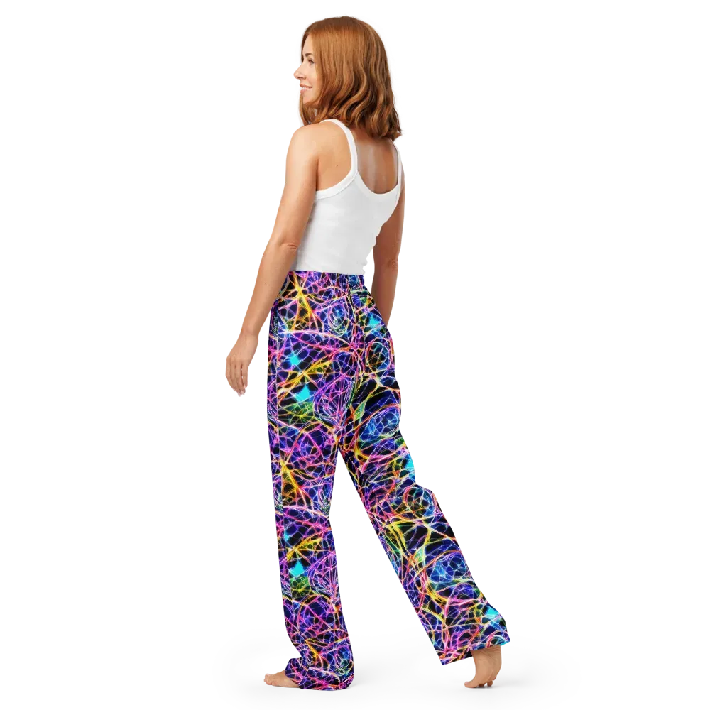 Laser Lace on Women's Pajama Pants — Back
