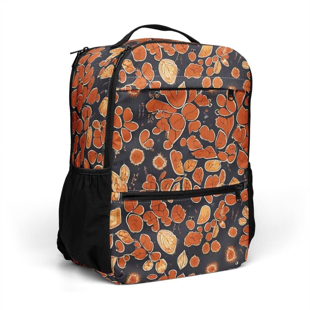 Ember Herbarium on Utility Backpack — Right Front