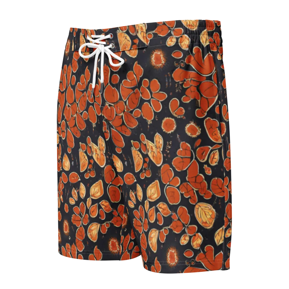 Ember Herbarium on Men's Board Shorts — Front