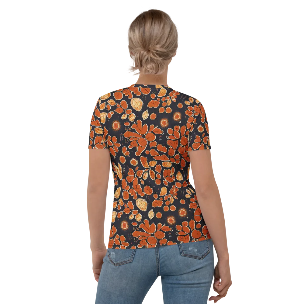 Ember Herbarium on Women's Crew Neck T-Shirt — Back