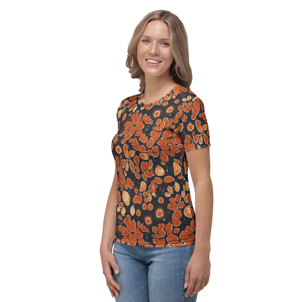 Ember Herbarium on Women's Crew Neck T-Shirt — Left