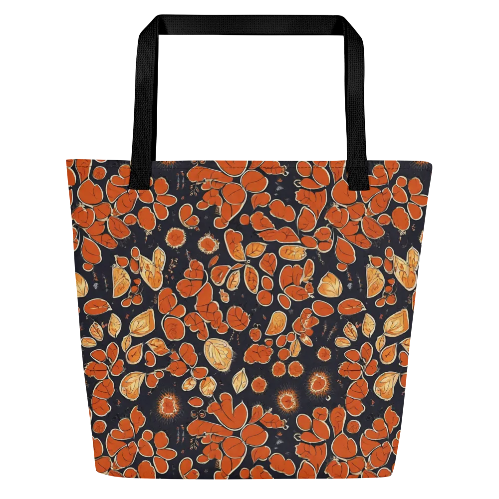Ember Herbarium on Large Tote Bag W/ Pocket — Front