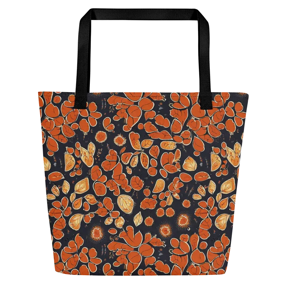 Ember Herbarium on Large Tote Bag W/ Pocket — Front