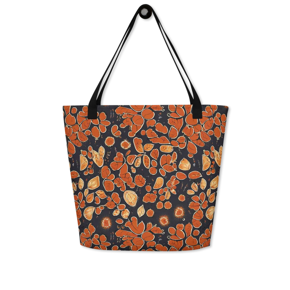 Ember Herbarium on Large Tote Bag W/ Pocket — Front