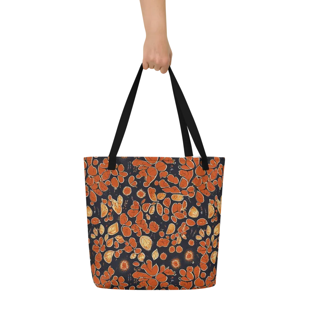 Ember Herbarium on Large Tote Bag W/ Pocket — Front