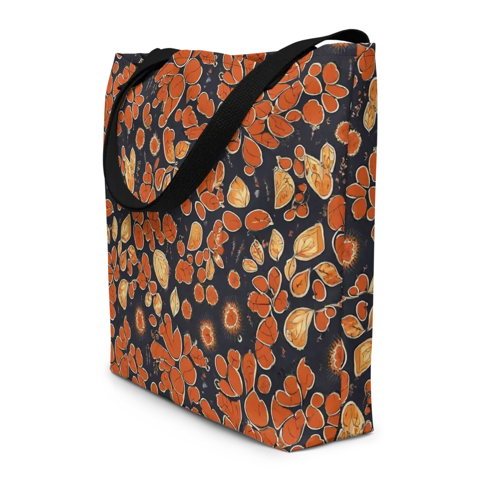 Ember Herbarium on Large Tote Bag W/ Pocket — Front