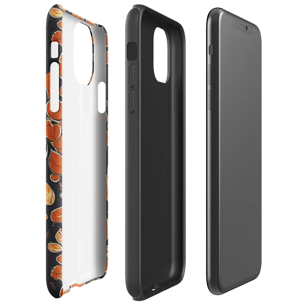 Ember Herbarium on Tough Case for iPhone® — Right