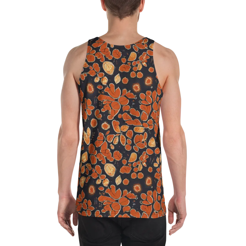 Ember Herbarium on Men's Tank Top — Back