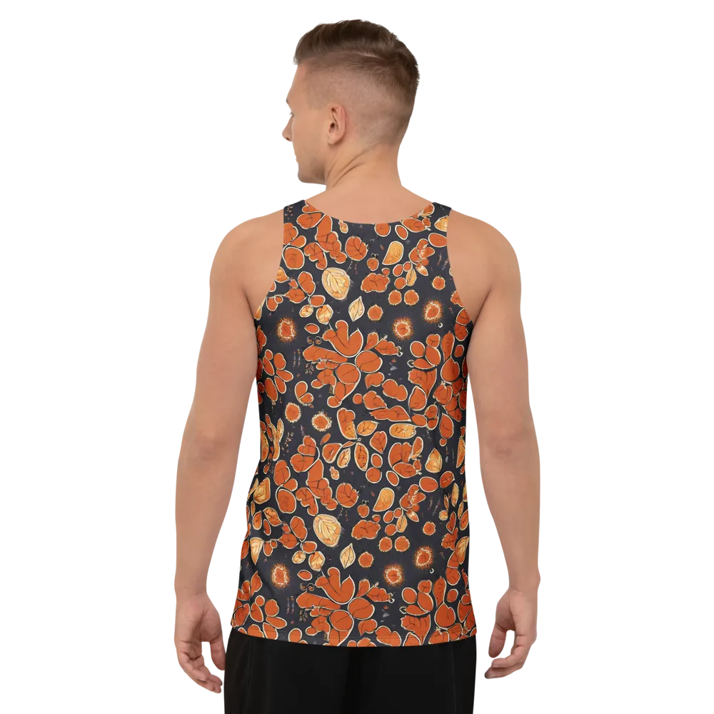 Ember Herbarium on Men's Tank Top — Back