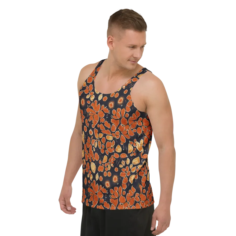 Ember Herbarium on Men's Tank Top — Left Front