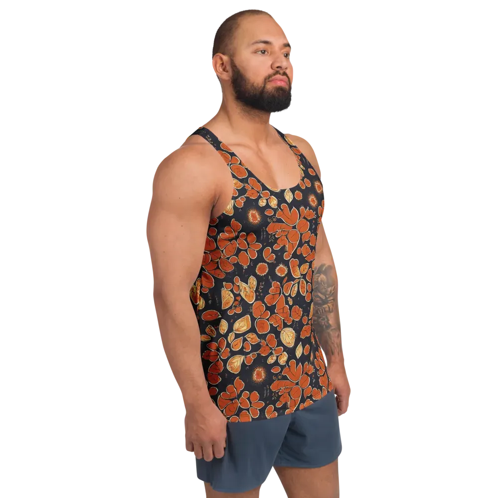 Ember Herbarium on Men's Tank Top — Right Front
