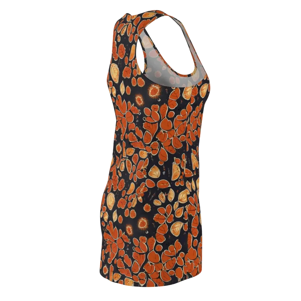 Ember Herbarium on Racerback Dress — Back Side