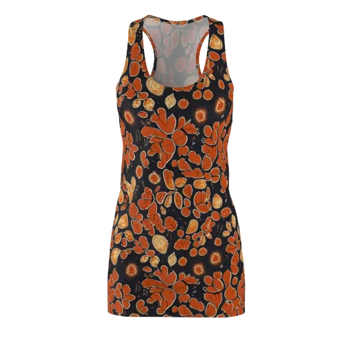 Ember Herbarium on a Racerback Dress