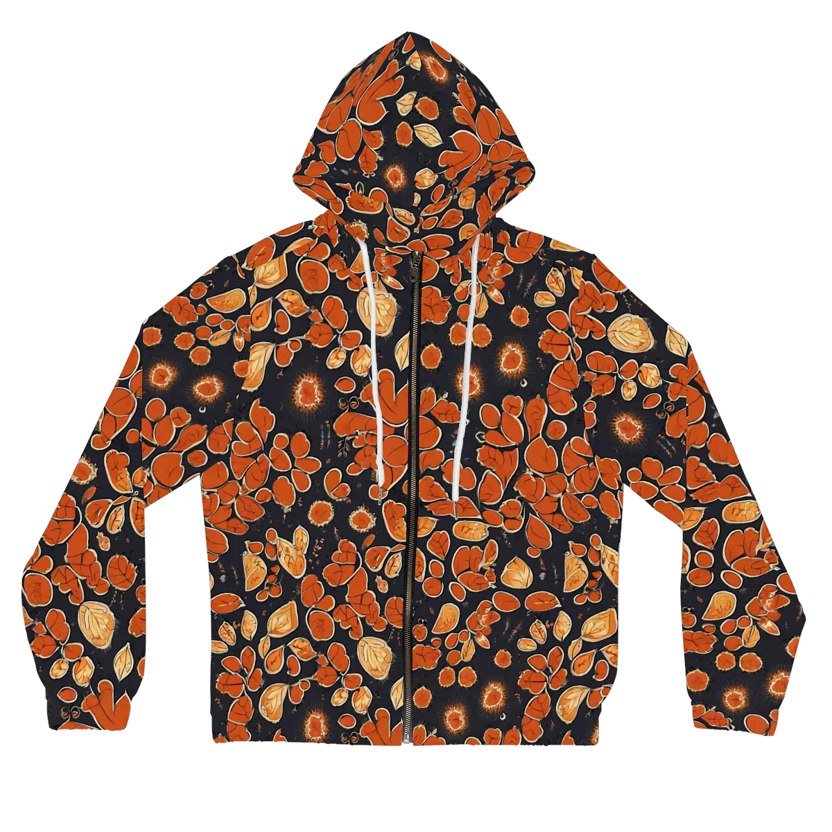 Ember Herbarium on Women's Full-Zip Hoodie — Front