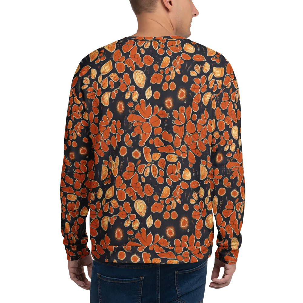 Ember Herbarium on Sweatshirt — Back