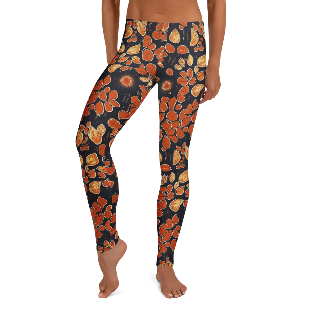 Ember Herbarium on Leggings — Front