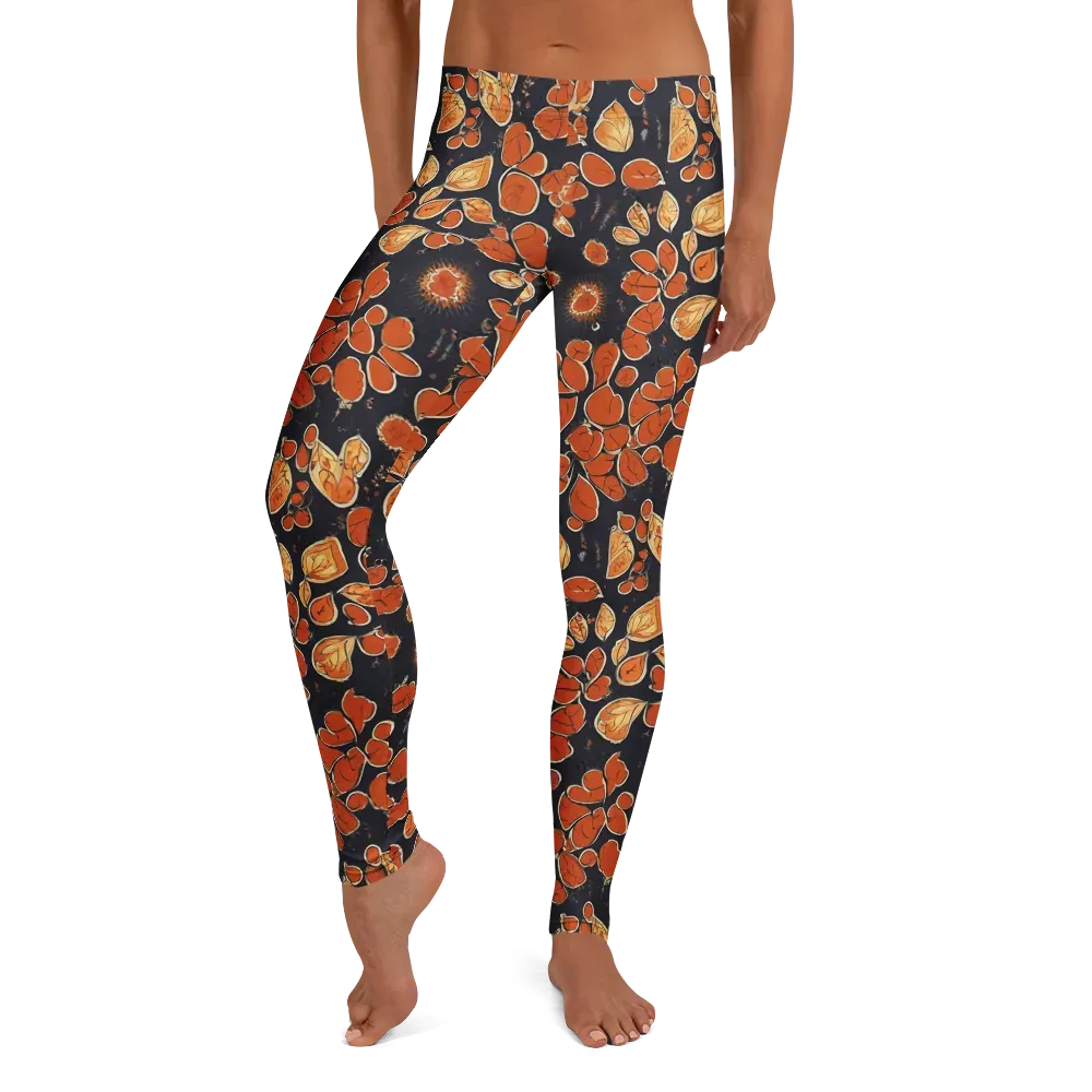 Ember Herbarium on Leggings — Front