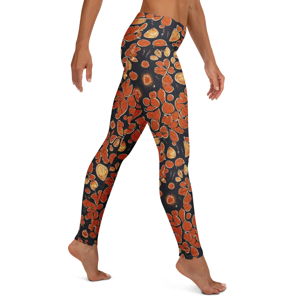 Ember Herbarium on Leggings — Right