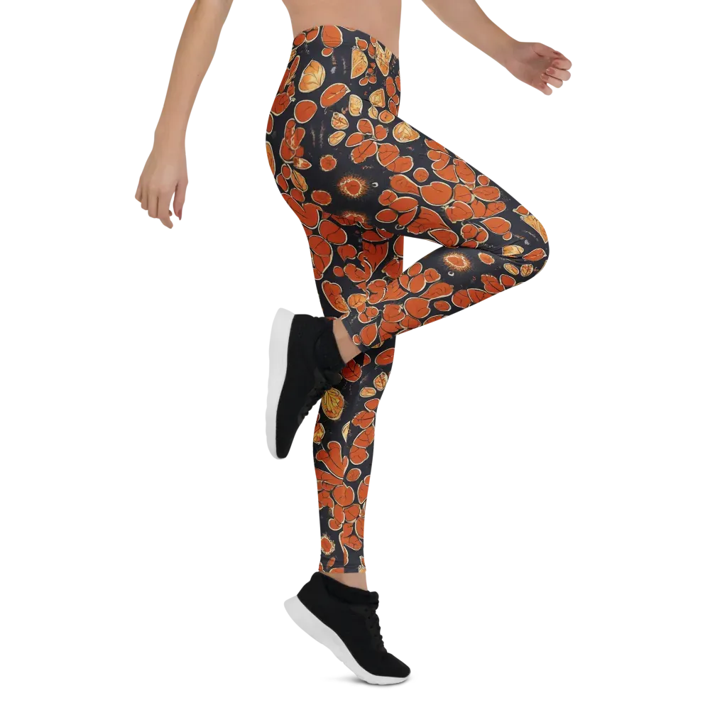 Ember Herbarium on Leggings — Right