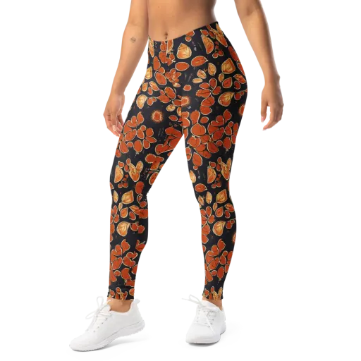 Ember Herbarium on a Leggings