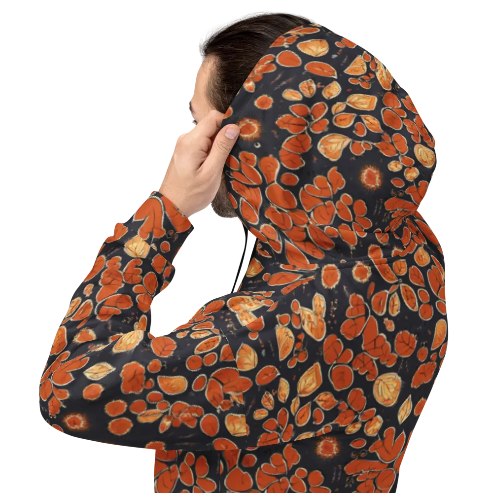 Ember Herbarium on Hoodie — Back