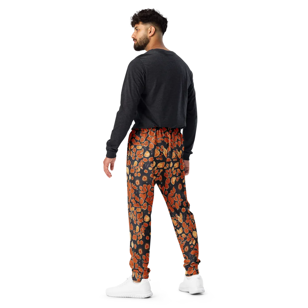 Ember Herbarium on Men's Joggers — Back