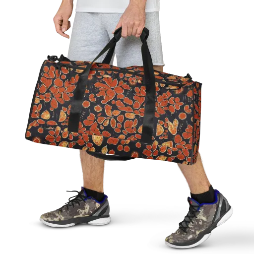 Ember Herbarium on a Duffle Bag