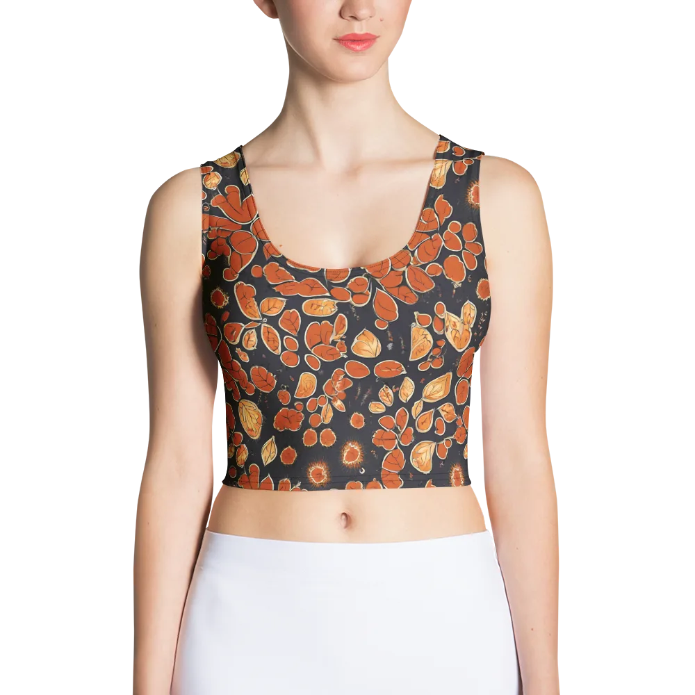 Ember Herbarium on Crop Top — Front