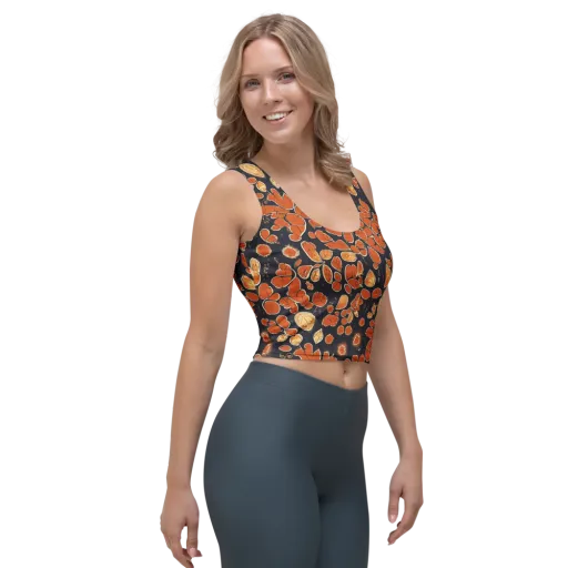 Ember Herbarium on a Crop Top