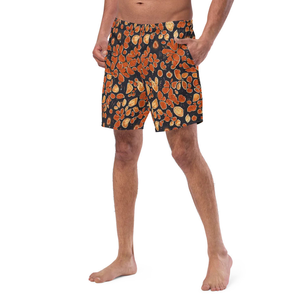 Ember Herbarium on Swim Trunks — Left Front