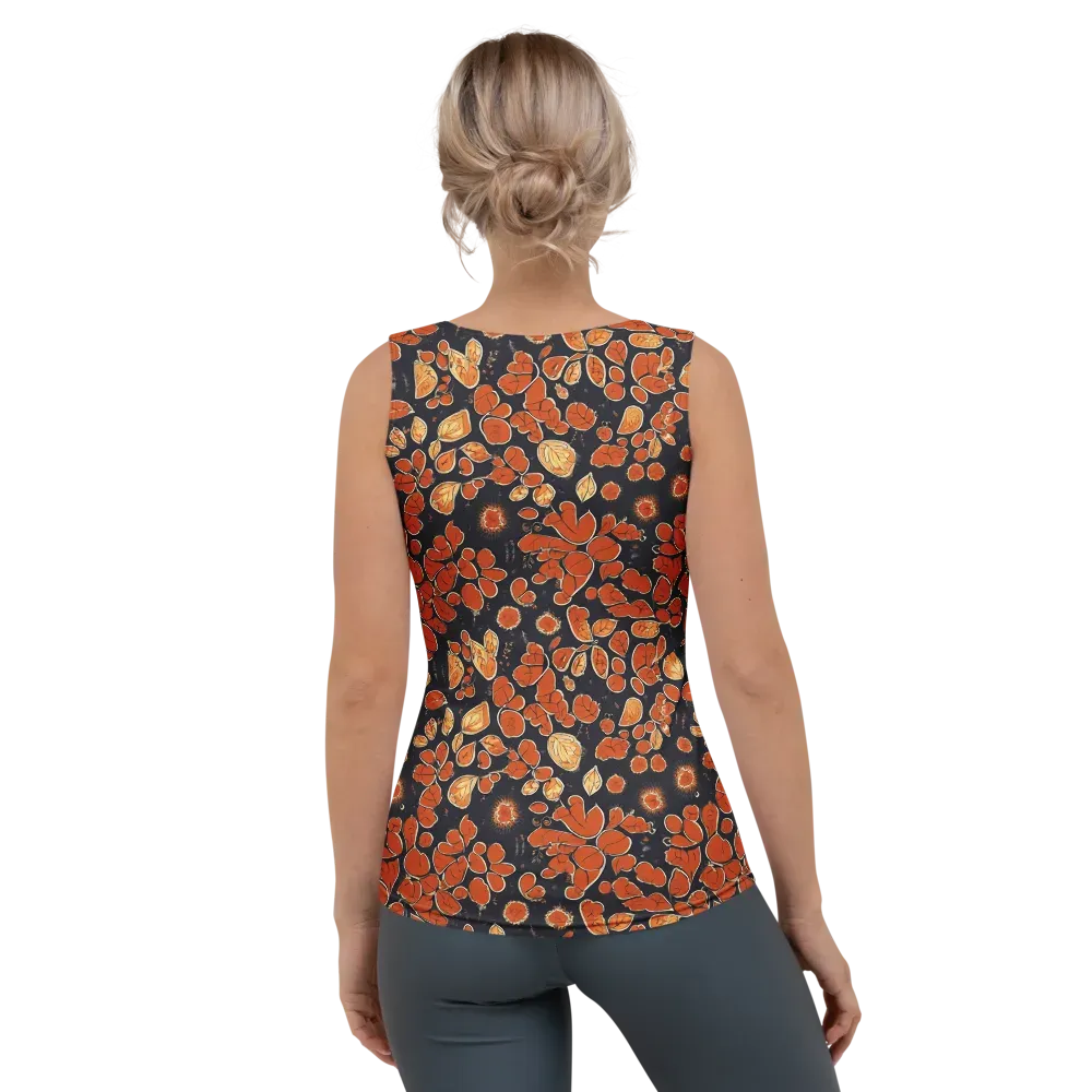 Ember Herbarium on Women's Tank Top — Back