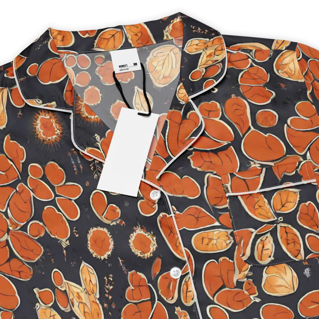 Ember Herbarium on Women's Short Sleeve Pajama Top — Product details